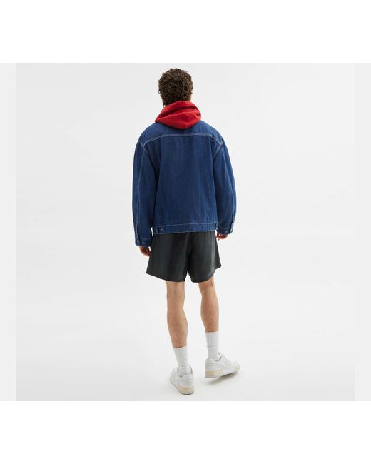 COACH Blue Denim Work Jacket for men