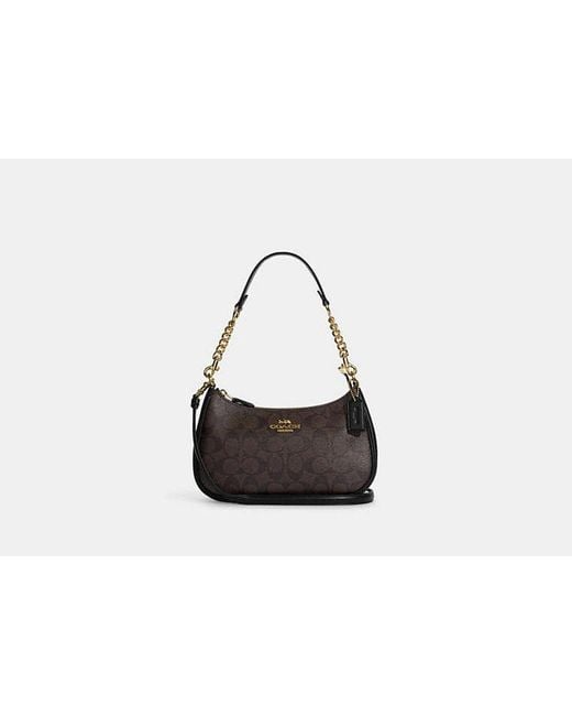 COACH Black Teri Shoulder Bag