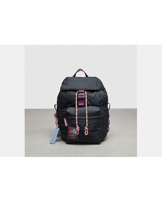 COACH Black Coachtopia Loop Mini Backpack
