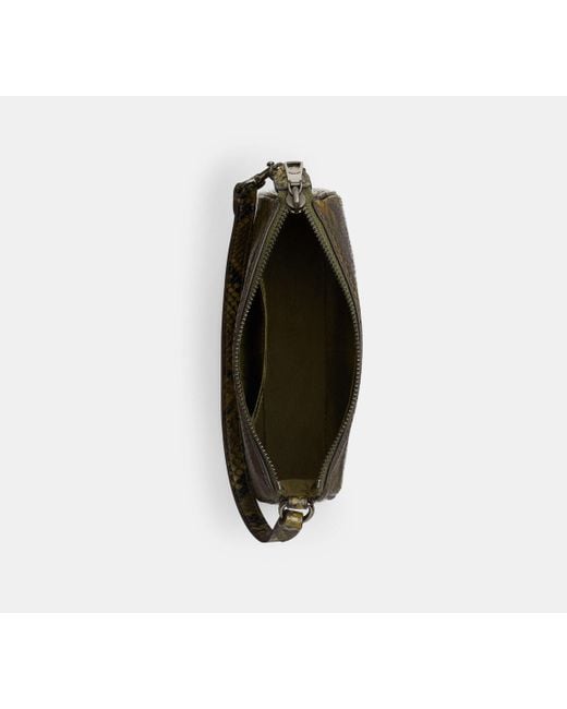 Nolita 19 Con Stampa Serpente di COACH in Black