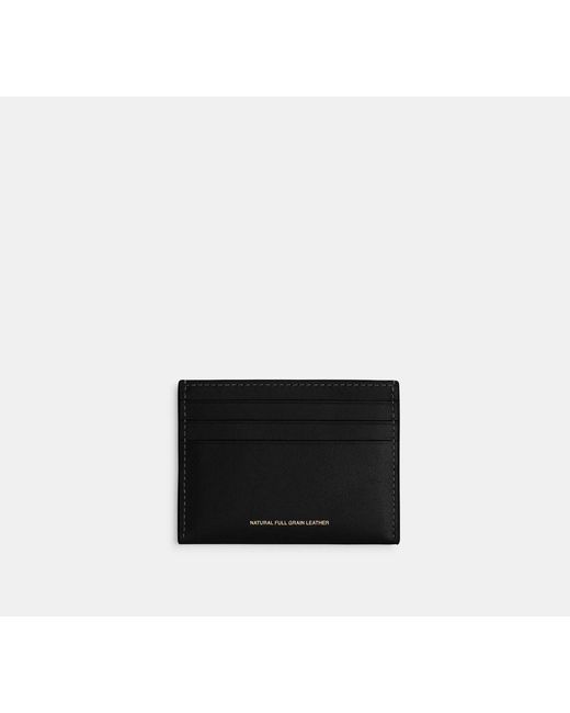 Porta Carte Di Credito di COACH in Black da Uomo