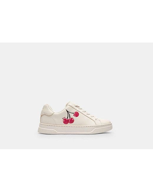 コーチ High Line Sneaker With Cherry Print COACH High Line Sneaker With Cherry Print in Black | Lyst
