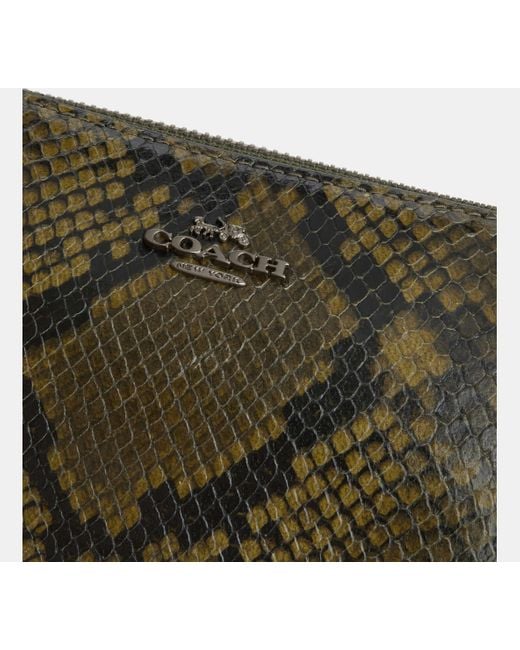 Nolita 19 Con Stampa Serpente di COACH in Black