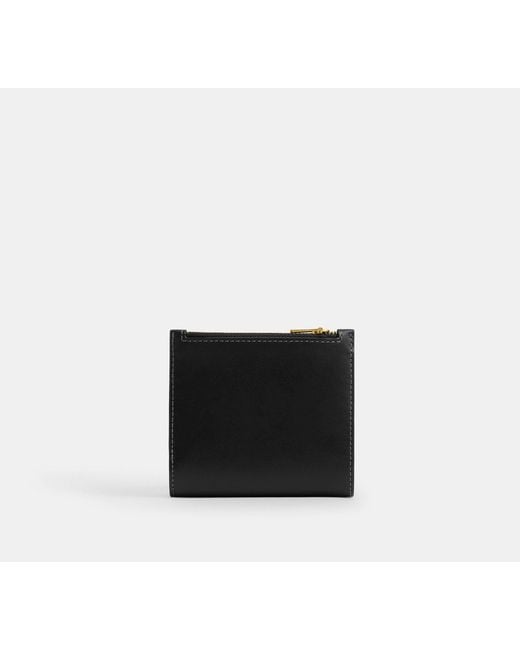 COACH Black Essential Slim Billfold Wallet