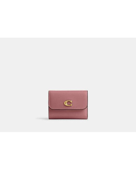 COACH Black Essential Card Holder Wallet