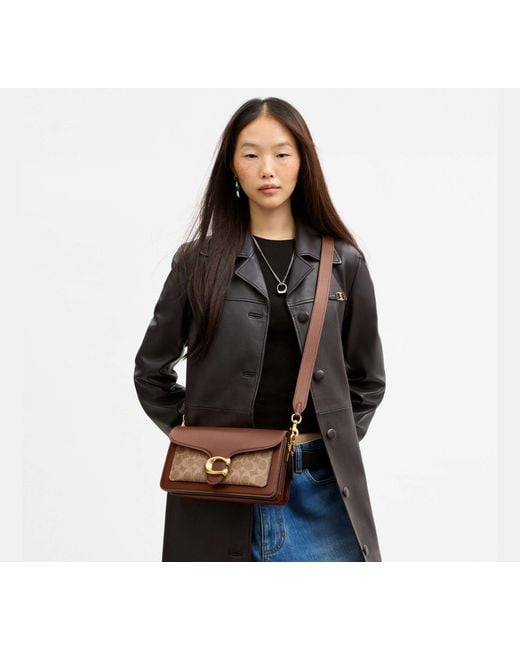 COACH Black Tabby Shoulder Bag 26
