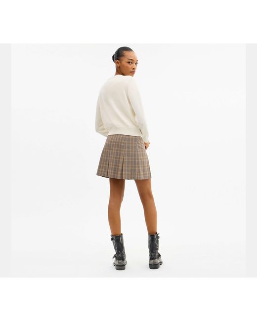 COACH Black Postcard Crewneck Sweater