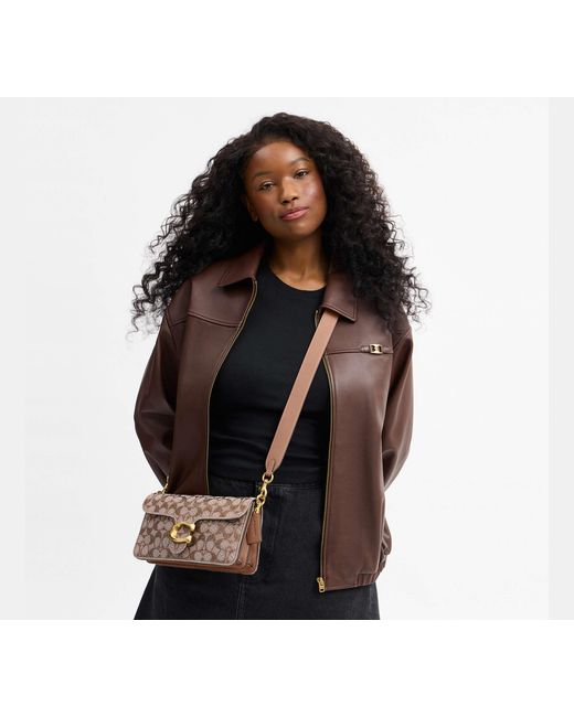 COACH Black Tabby Shoulder Bag 26
