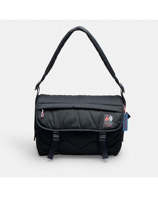 COACH Black Coachtopia Loop Messenger Bag