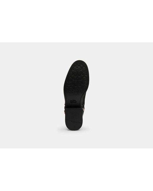 COACH Black Riding Boot