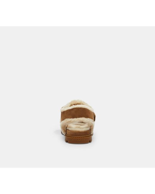 COACH Black Brynn Sandal