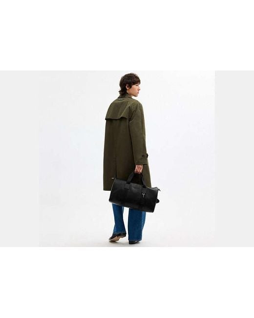 COACH Black Explorer Duffle Bag 45 for men