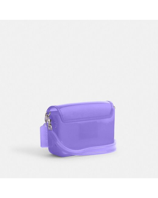 COACH Purple Jelly Tabby Bag