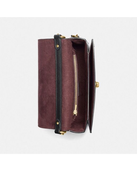 Coach Hutton Shoulder Bag White