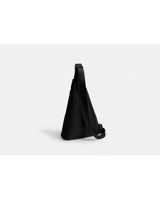 Sac Sling Triangle COACH pour homme en coloris Black