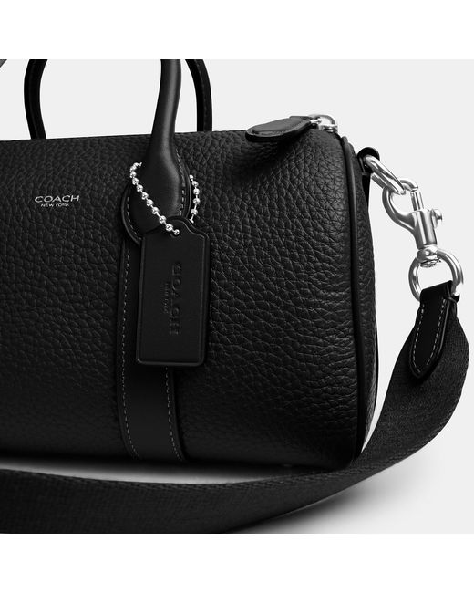 COACH Black Compass Bag 25 for men