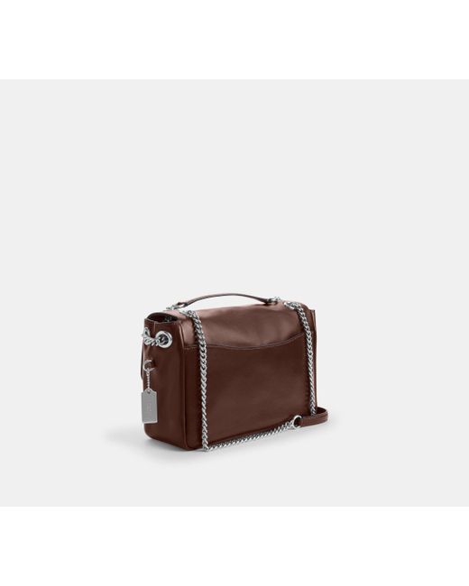 Borsa A Tracolla Elodie di COACH in Brown