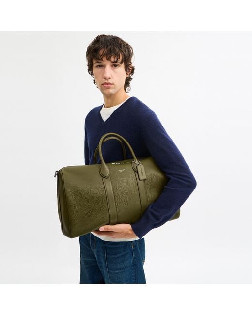 COACH Green Compass Bag 45 for men