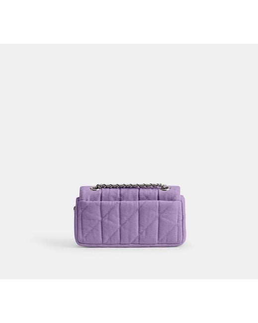 COACH Purple Tabby Shoulder Bag 20
