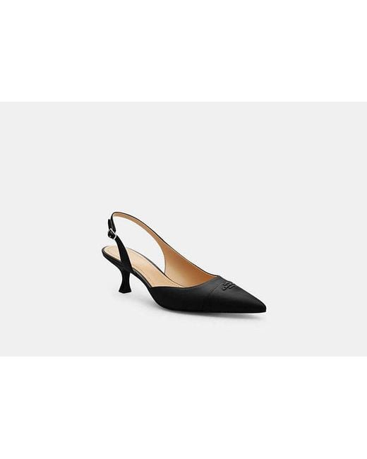 COACH Black Roxanne Pump