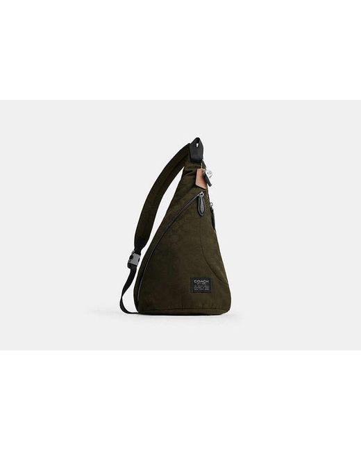 COACH Black Lachlan Sling for men