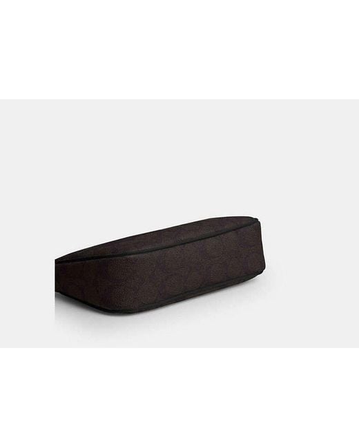 COACH Black Nolita 19 In Signature Canvas