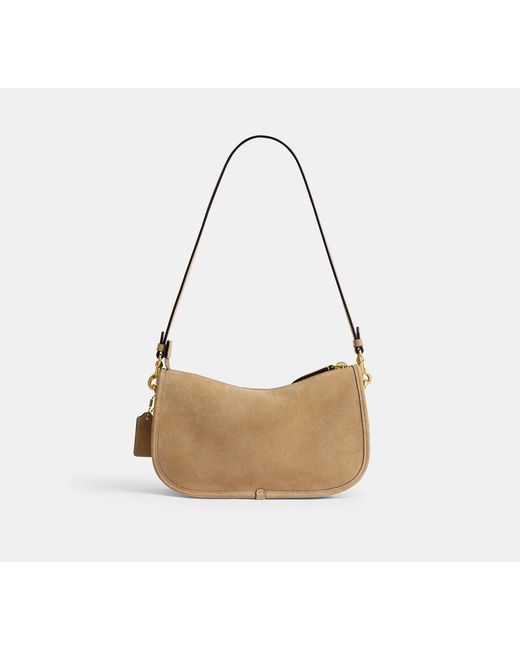 COACH Black Twin Turnlock Waverly Bag
