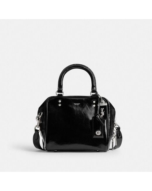 COACH Black Cube Rogue Bag 20