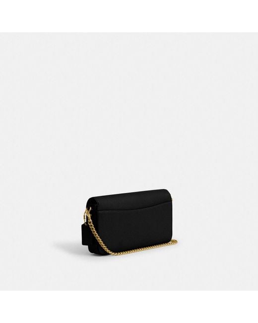 COACH Black Mila Crossbody Bag With Signature Canvas