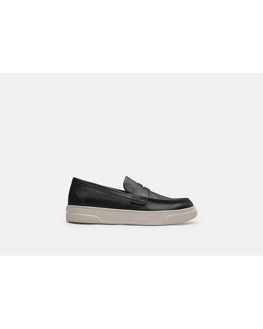 Mocassin Hybride En Toile Exclusive COACH pour homme en coloris Black
