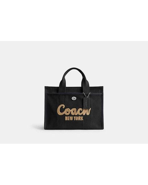 Borsa Tote Cargo di COACH in Black