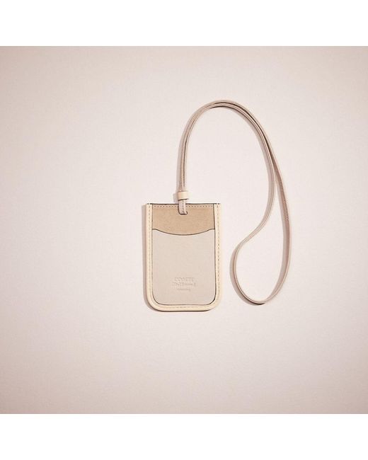 COACH Remade Lanyard in Pink Lyst