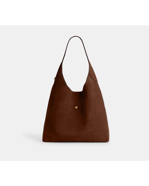 COACH Brown Brooklyn Shoulder Bag