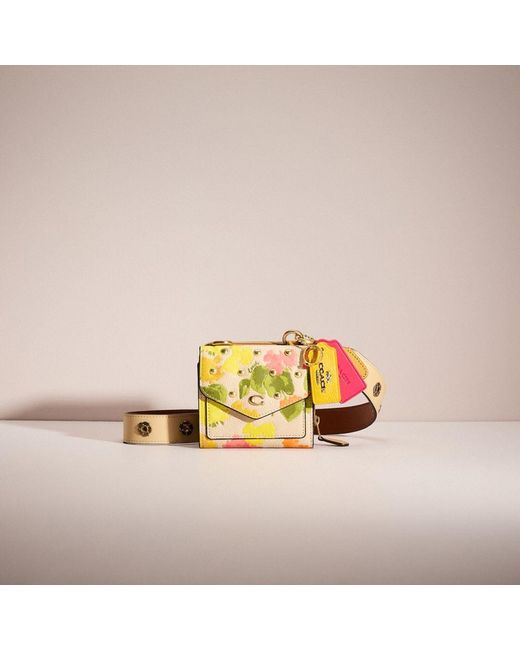 COACH Multicolor Upcrafted Double Up Wallet Shoulder Bag Creation