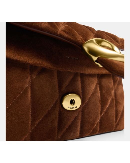 COACH Brown Tabby Shoulder Bag 26