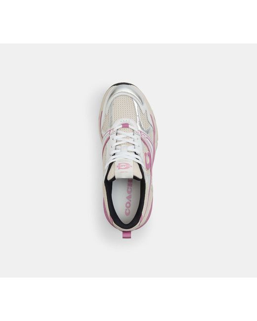 COACH Black Mesh Sneaker