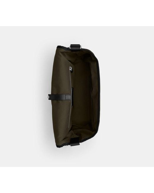 COACH Black Lane Messenger for men