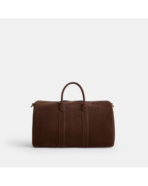 COACH Brown Compass Bag 45 for men
