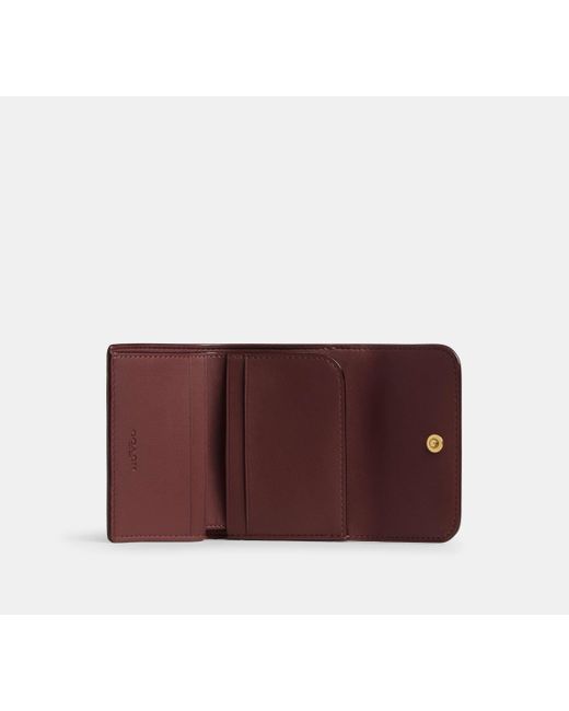 Portafoglio Porta Carte Essential di COACH in Black