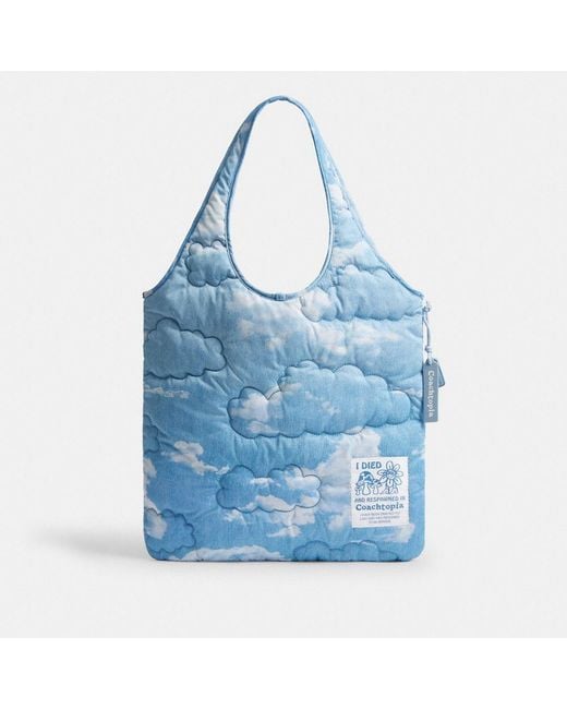 ショルダーバッグ・ポシェット Coachtopia Loop Pouch With Cloud Print CBS79 Coachtopia Loop Pouch With Cloud Print | Coachtopia ™