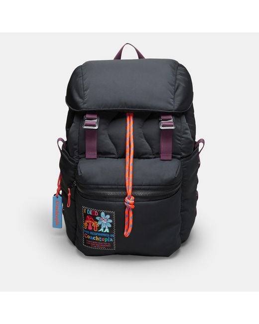 Coachtopia Black Loop Backpack