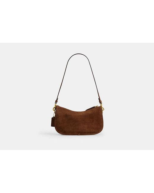 Sac Waverly À Double Fermeture Turnlock COACH en coloris Black