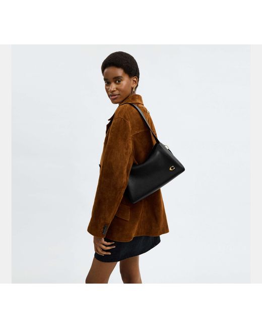 COACH Black Lola Shoulder Bag