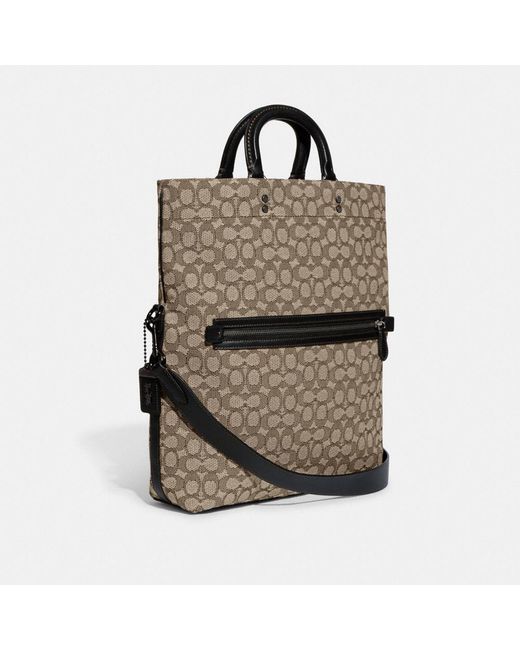 Coach mens foldover tote new arrivals