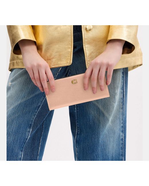 COACH Black Essential Slim Wallet