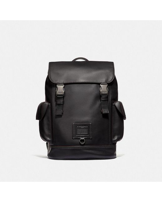 : Le sac à dos Rivington COACH pour homme en coloris Black : Le sac à dos Rivington COACH pour homme en coloris Black