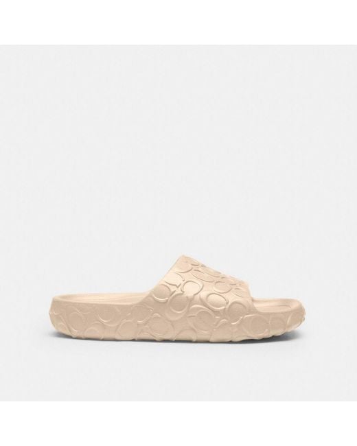 COACH Natural Bay Slide for men