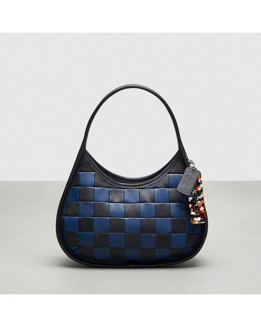 COACH Ergo Bag In Checkerboard Patchwork Upcrafted Leather in Blue Lyst