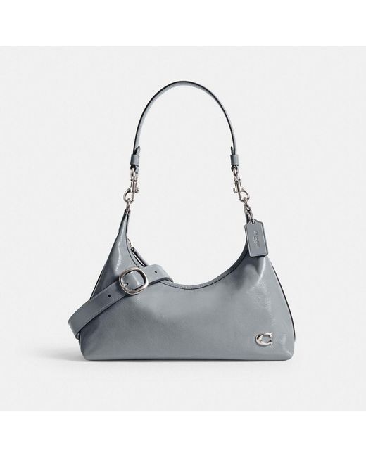 COACH Gray Juliet Shoulder Bag