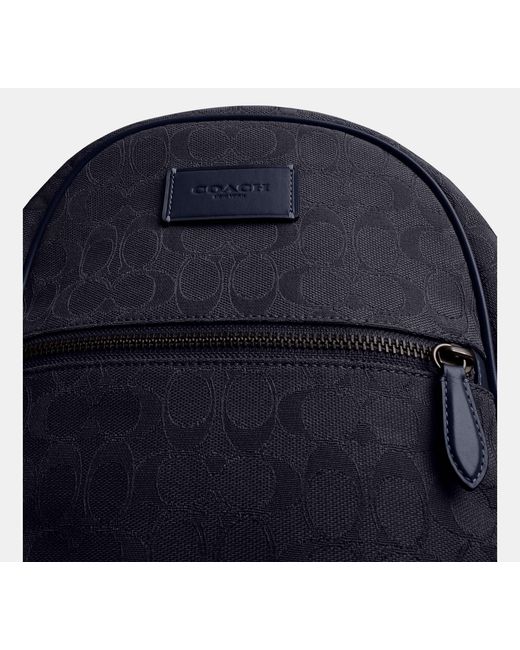 COACH Blue Theo Backpack for men